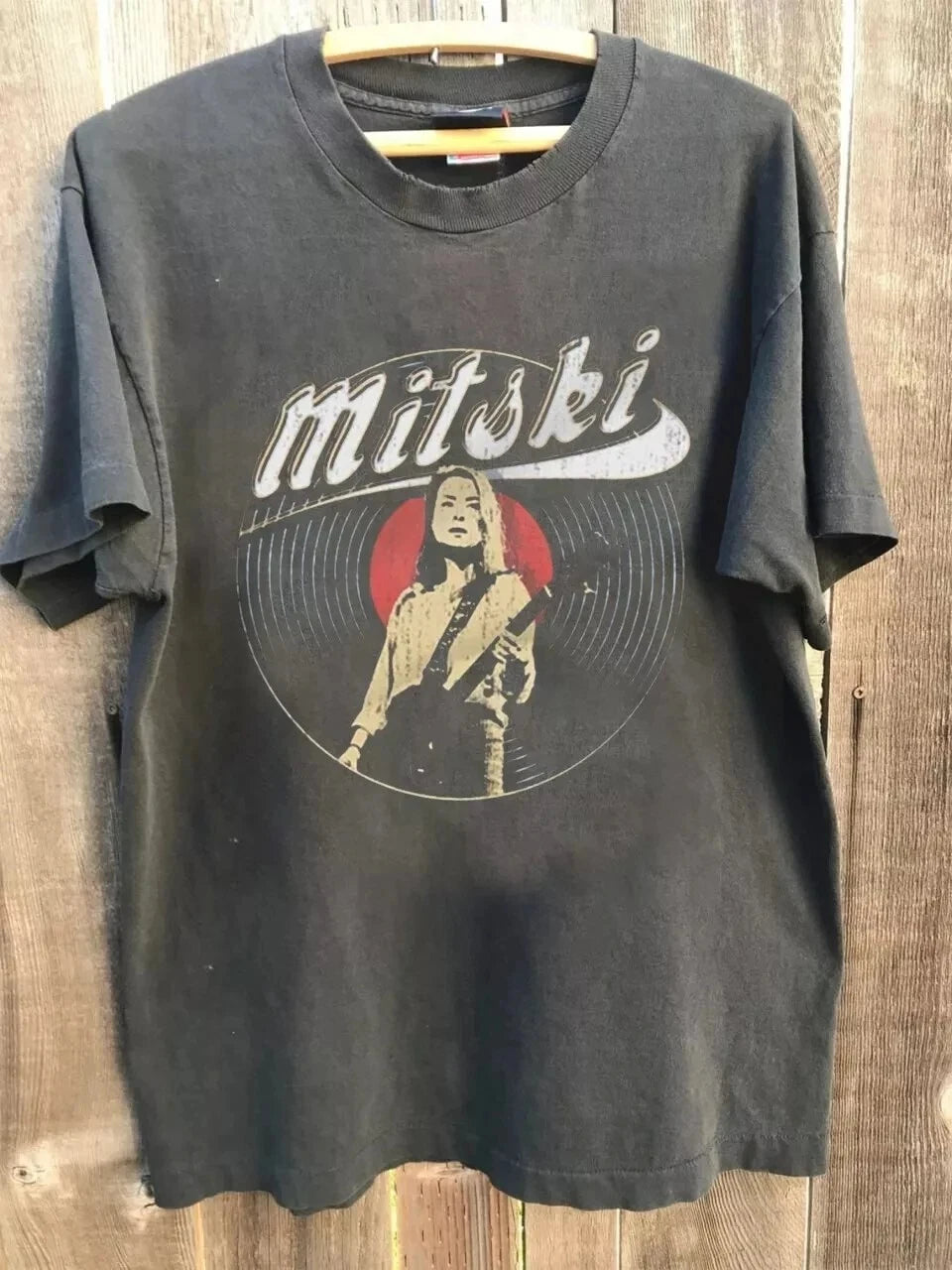 American Vintage Mitski Merch Singer Charcoal Love Album All Unisex T-Shirt Summer New Men's and Women's Fashion Streetwear