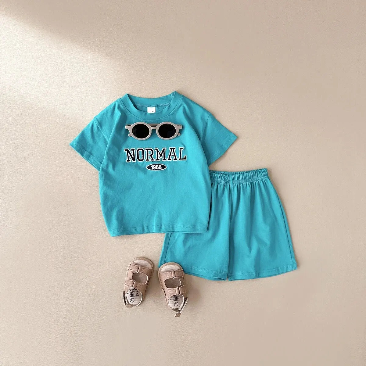 2024 2PCS Baby Clothes Infant Top Bottom Set Baby Boys Girls Casual Sports Baby Outfit Set Newborn Baby Clothes