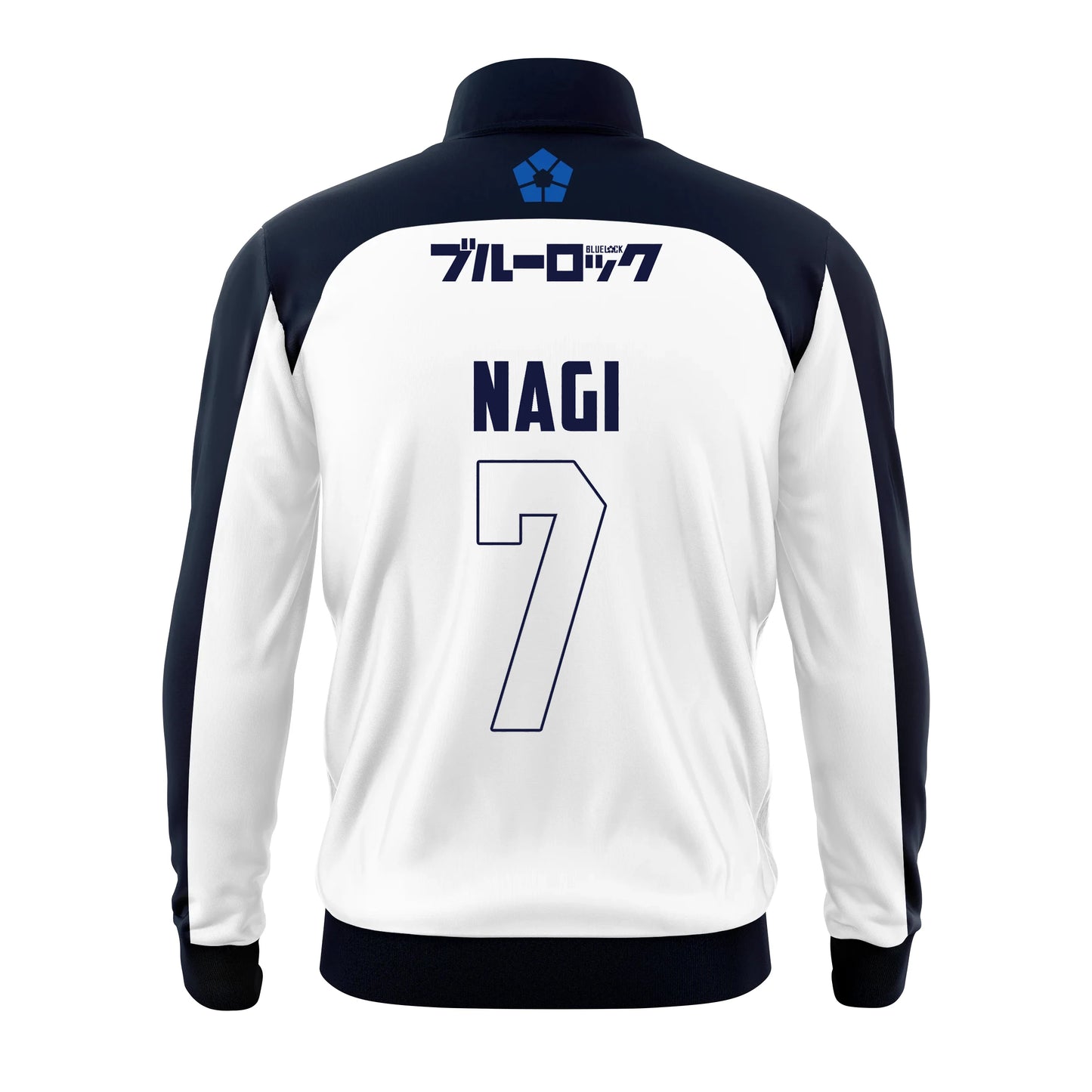 2024 Autumn New Men's Blue Lock Anime Soccer Jersey Jackets Women's Trendy Lapel Tops Children's Casual Short Sleeve Coat