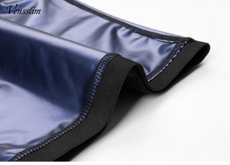 Men Body Shaper Waist Trainer Sauna Belt Workout Slimming Tummy Trimmer Shapewear for Weight Loss Fat Burning Sweat Bands