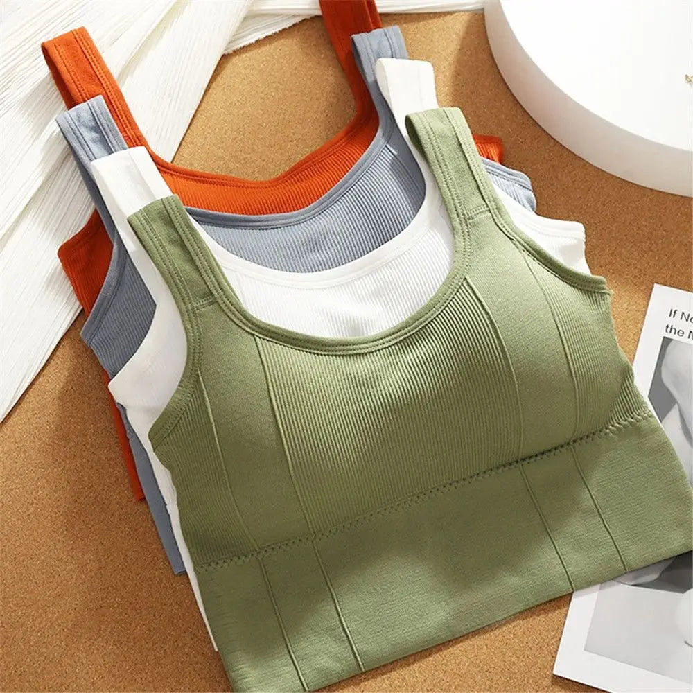 Breathable Sports Bra Anti-Sweat Fitness Top Women Seamless