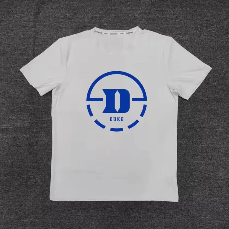 North America Limited Duke North Carolina University Basketball Mens Clothes Men Clothing short sleeve Round Neck T-shirt
