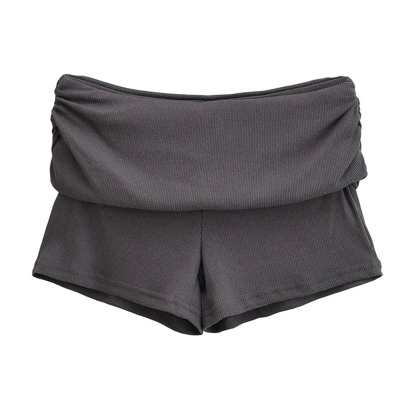 Fashion Elastic Slim Fit Pure Desire Sexy Casual Hot Girl Sports Shorts For Women