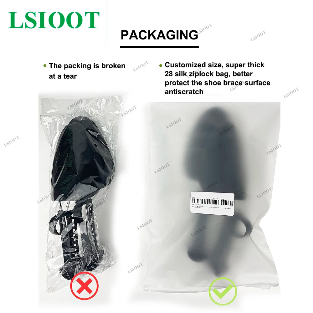 LSIOOT Plastic Shoe Stretcher Men Adjustable Shoe Trees for Men Portable Shoe Tree Shaper Stretchers Holder