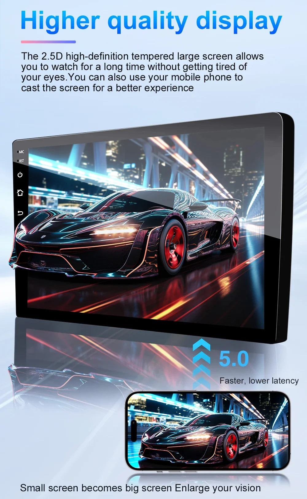Android 14 Head Unit For Honda Accord 7 2003-2007 Multimedia Player GPS Navigation Stereo Head Unit No 2din DVD QLED Screen 5G