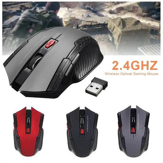 113 Wireless Mouse 2.4GHz Wireless Optical Mouse with USB receiver 6 button Portable wireless mouse for laptops