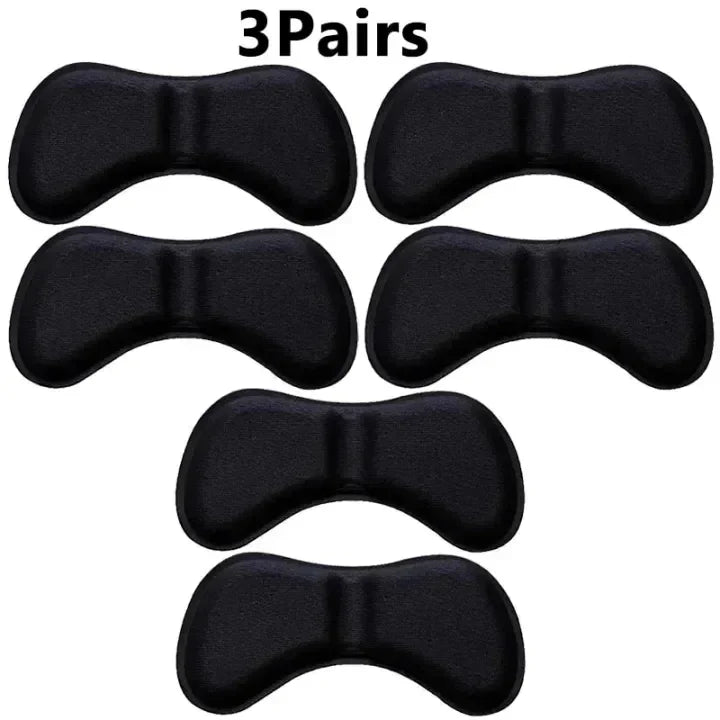 12 Pcs Heel Insoles Patch Pain Relief Anti-wear Cushion Pads Feet Care Heel Protector Adhesive Back Sticker Shoes Insert Insole