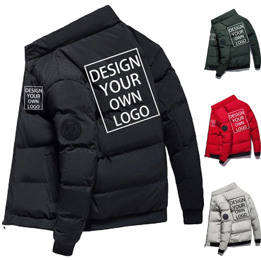 Customized Men's Winter Jacket New Parka Jacket Men's Windproof Thick Warm Man's Parka S-5XL