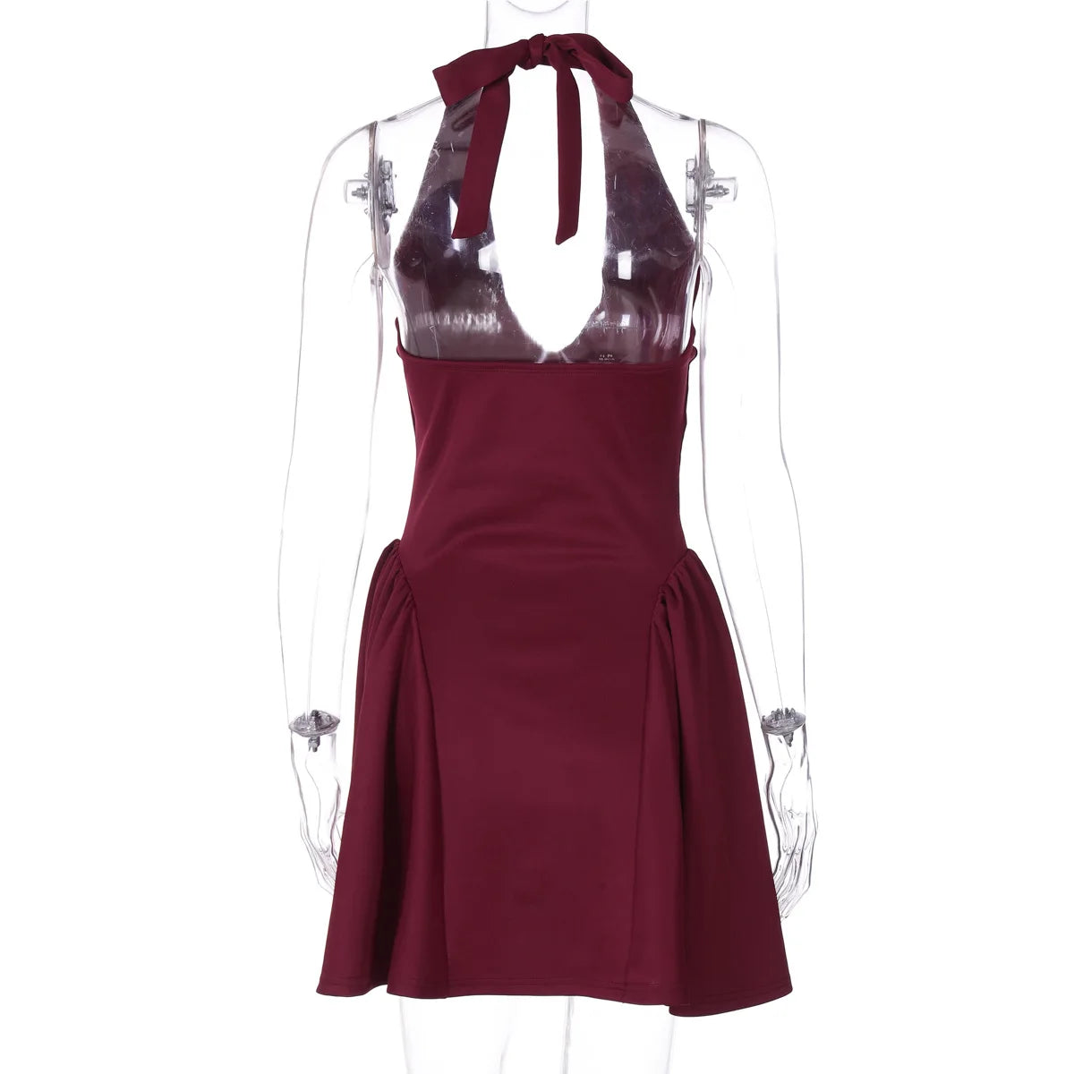 Ladies Summer Elegant Evening Party Maxi Dress Women Sleeveless V-Neck Backless Halter Fashion Birthday Long Dresses 2025 Club