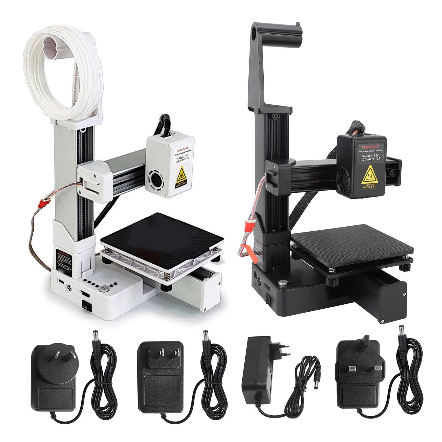 High Accuracy 3D Printer Frequency Division Multiplexing 3D Printer Fast Heating Compact 3D Printing Machine for Education
