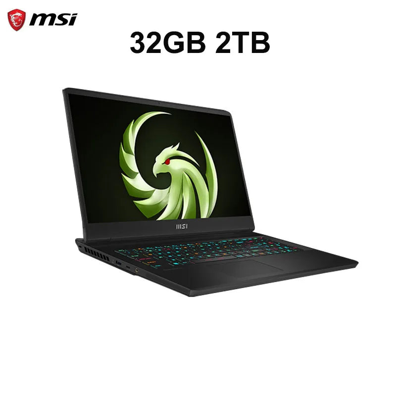 MSI Alpha 17 Gaming Laptop 17.3 Inch QHD 2.5K 240Hz IPS Screen Notebook AMD Ryzen R9-7940HX 64GB 4TB RTX4060 Gaming Computer PC