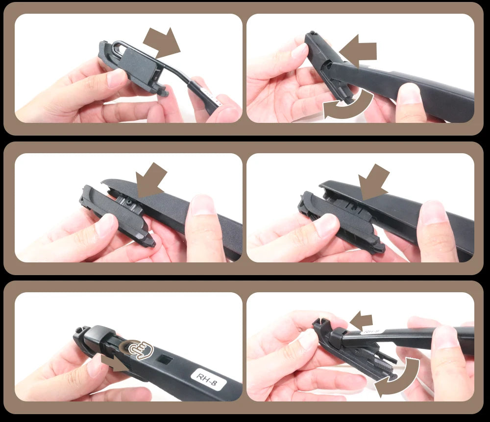 For BMW 5 Series F11 Touring Estate 2010-2016 2011 2012 2013 2014 Rear Windshield Windscreen Wiper Blade Rear Wipers Accessories
