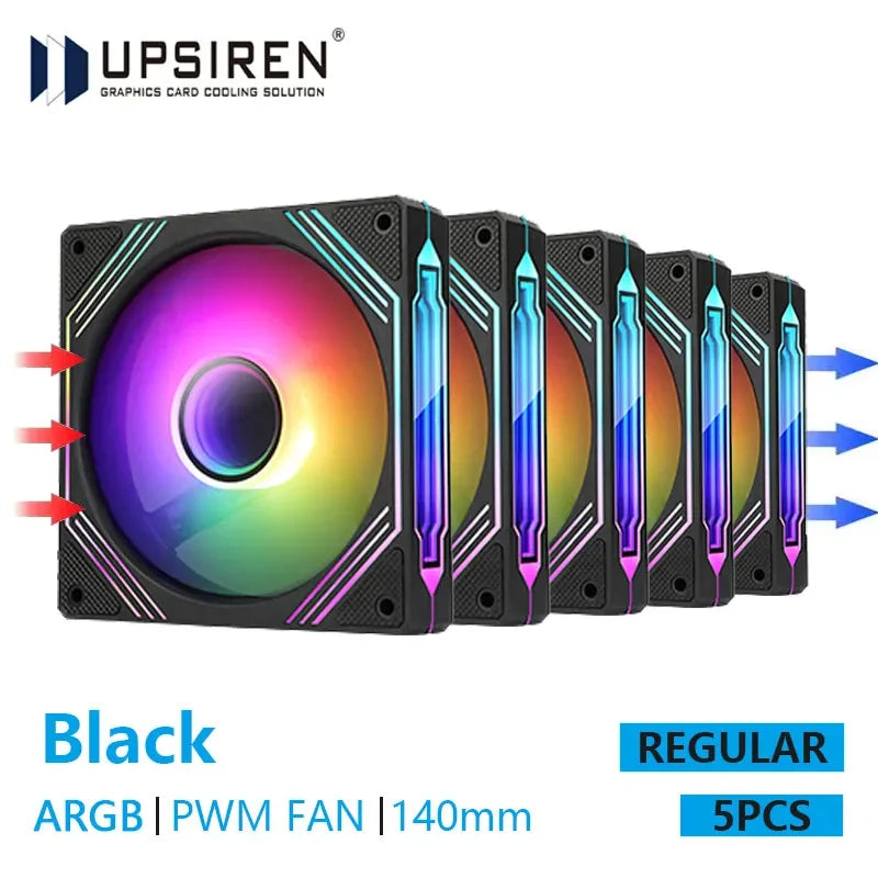 UPSIREN PF-14 Prism 4PRO chassis fan 14cm ARGB high-performance cooling fan radiator