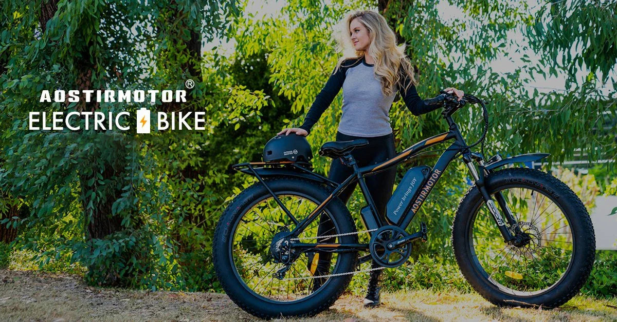 AOSTIRMOTOR All terrain S07-B 48V 13Ah Lithium Battery 750W Motor Ebike Mountain Bicycle Off-road Adult 26 Inch electric bike