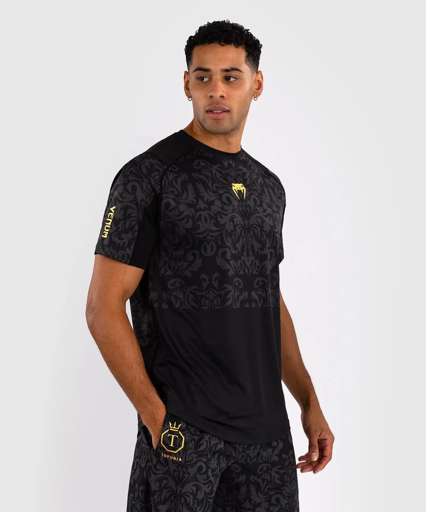 New UFC large-sized combat sports T-shirt for men quick-drying and breathable training top fan short-sleeved T-shirt