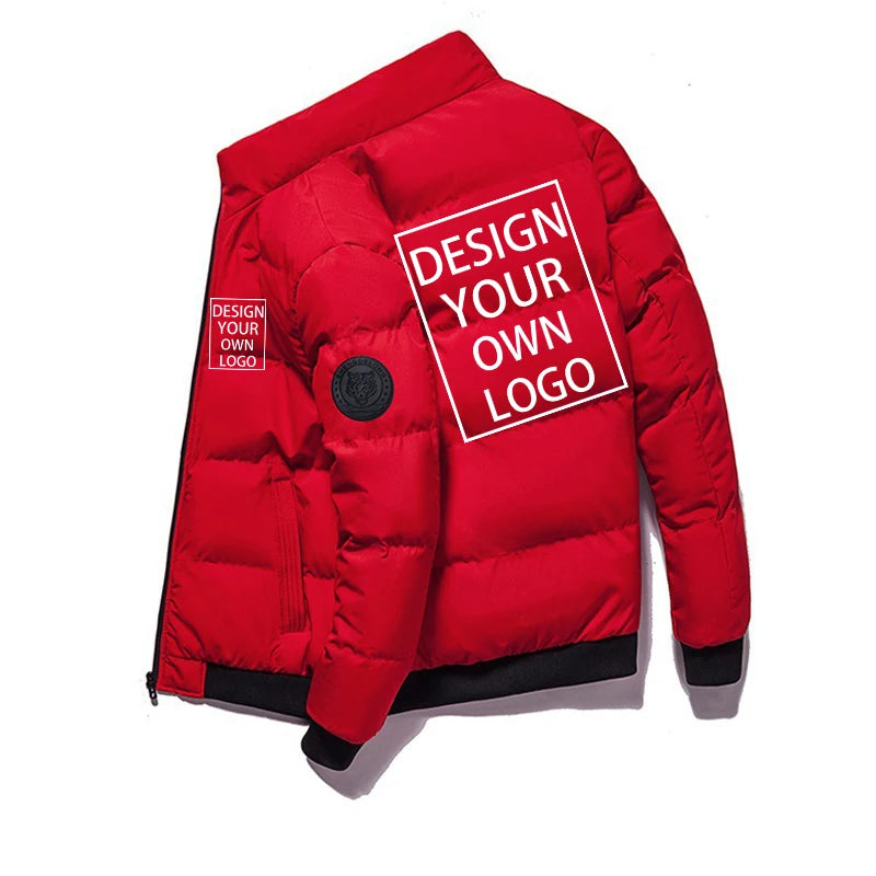 Customized Men's Winter Jacket New Parka Jacket Men's Windproof Thick Warm Man's Parka S-5XL