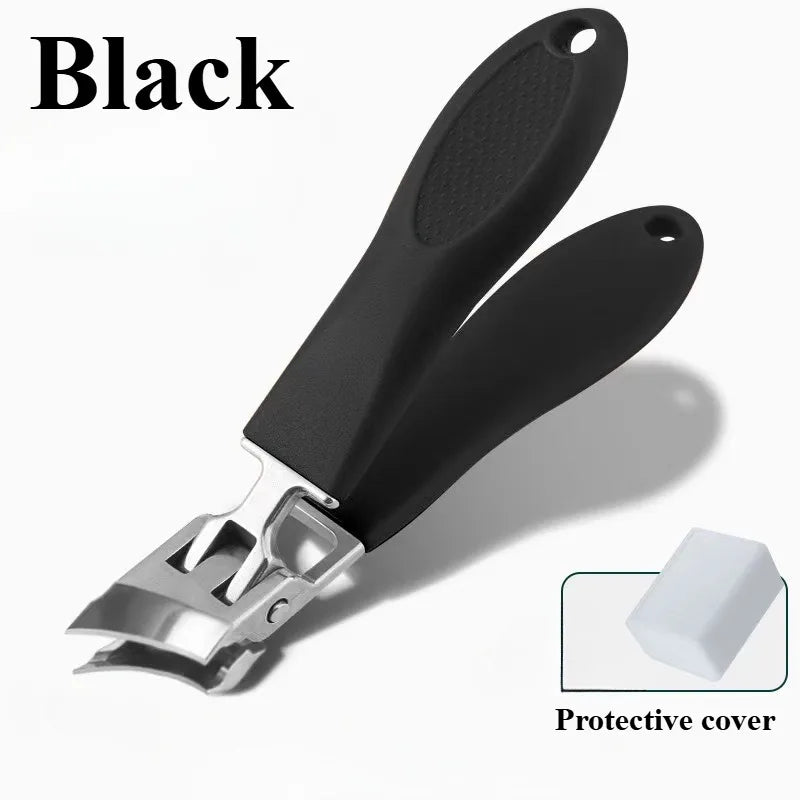 Special Anti-splash Nail Clippers Large Size ABS Toenail Cutter Diagonal Pliers Manicure Tools Household nails art tool