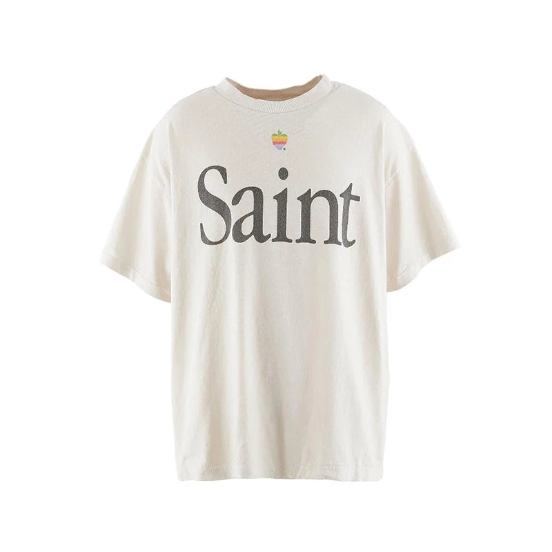 Pay Money To My Pain Saint T-Shirt Men Women Best Quality Oversized 100% Cotton Tee Tops Vintage Washed Black Graphics T Shirt
