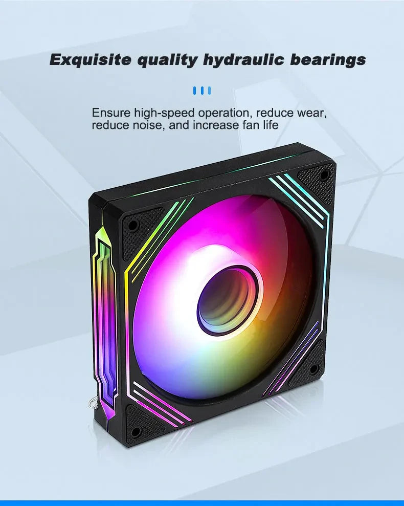 UPSIREN PF-14 Prism 4PRO chassis fan 14cm ARGB high-performance cooling fan radiator