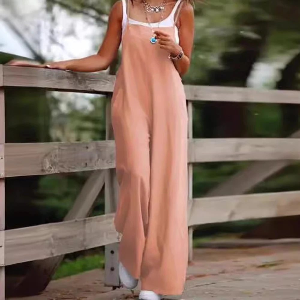 Oversized S-5XL Women Loose Overalls
