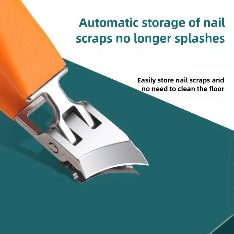 Special Anti-splash Nail Clippers Large Size ABS Toenail Cutter Diagonal Pliers Manicure Tools Household nails art tool