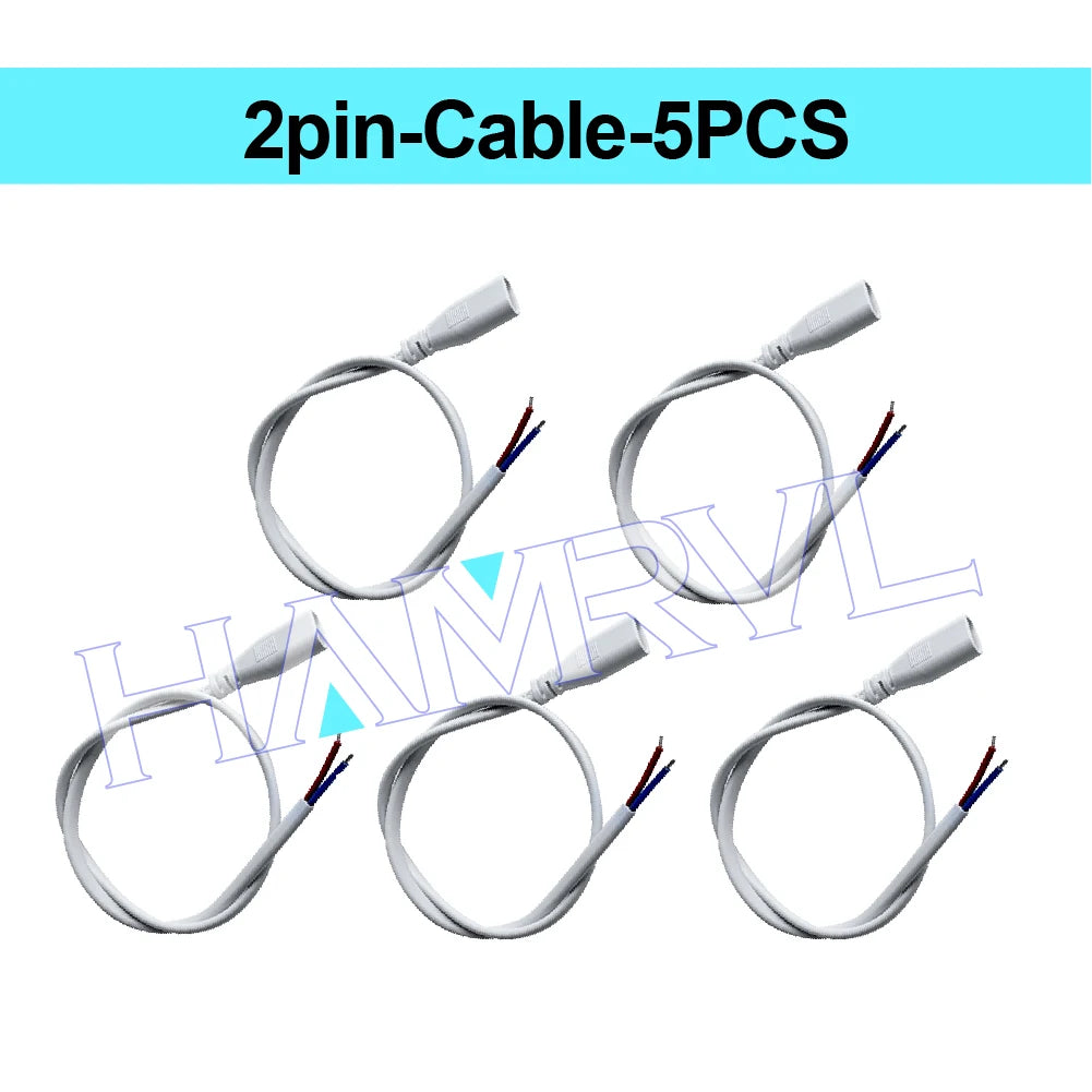 LED Hexagon Connector Cable DIY for Honeycomb Lamp AC110V-240V Barbershop Esports Workshop Garage 4S Car surface Lighting