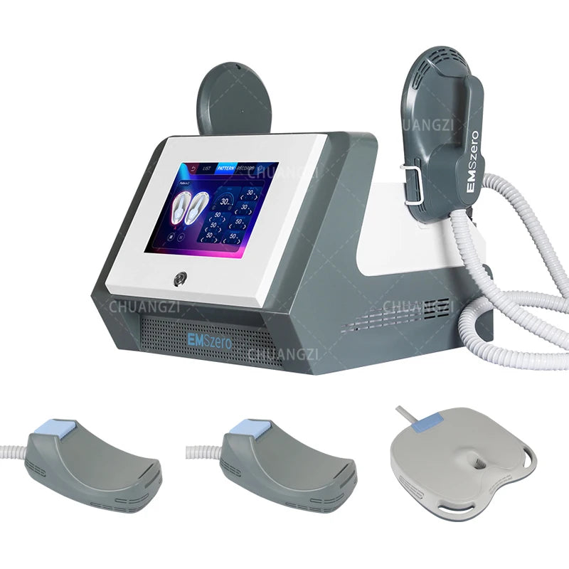 EMS Body Sculpt Machine RF Sculpting Weight Loss Burning Fat Slimming Muscle Stimulation Equipment 6500W HI-EMT MYOslim EMSzero