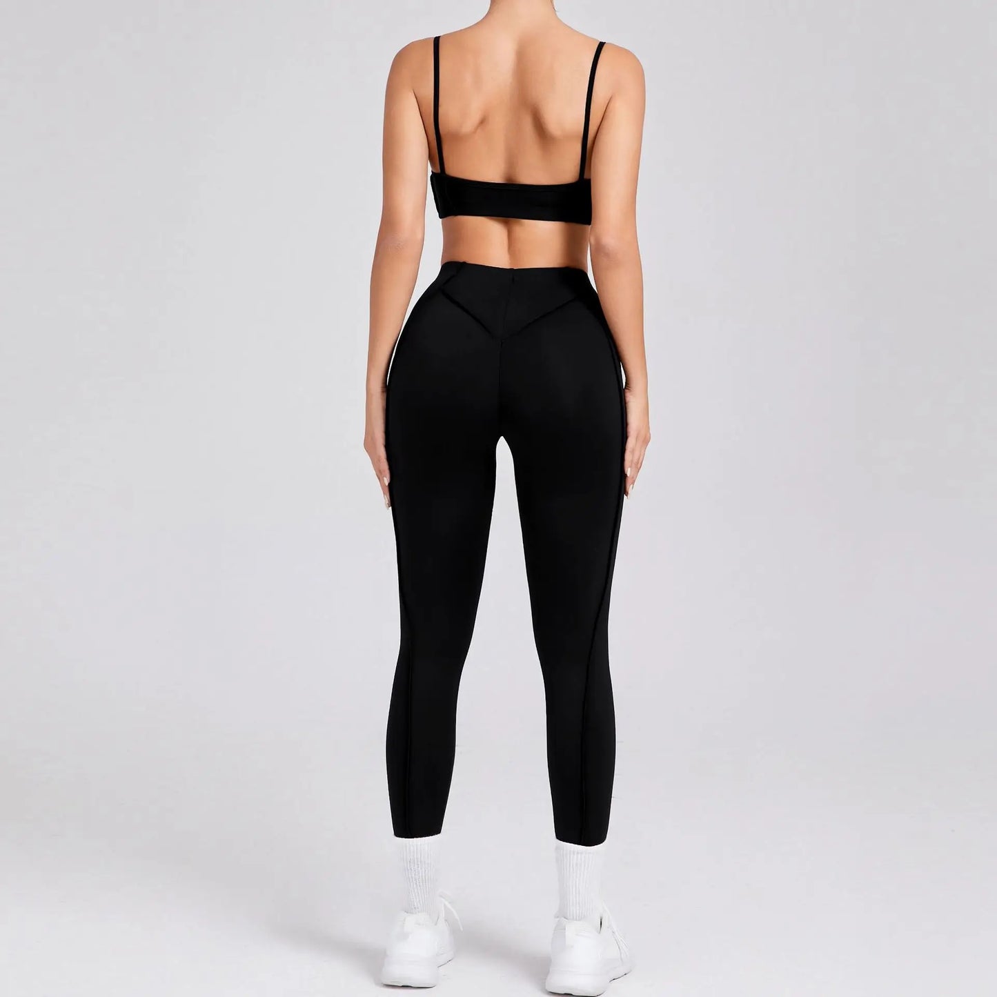 New Yoga Set Women Tracksuit Workout Legging Athletic Suit Gym Push Up Legging Fitness Bra Sports Wear Active Wear