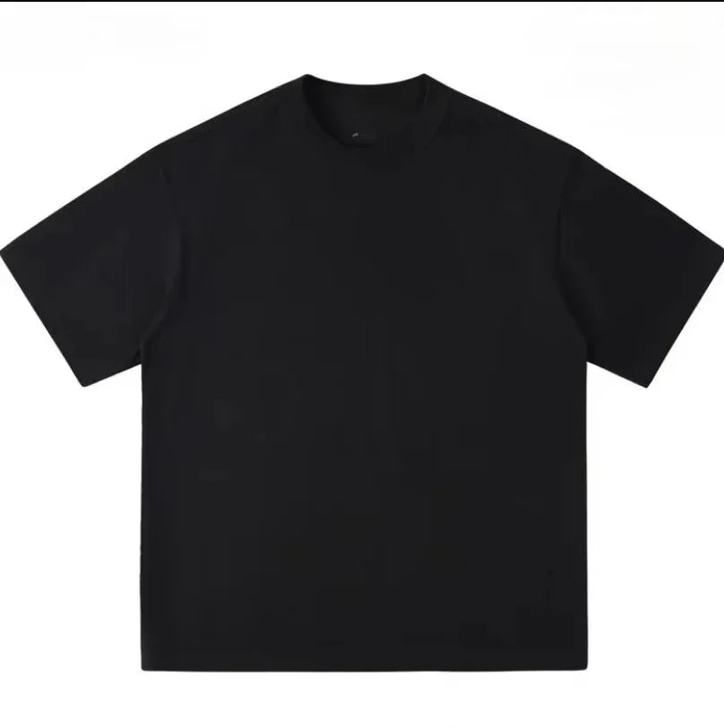American Vintage Aaliyah Princess Blues Black Graphic Y2KT-Shirt Summer New Vintage Fashion Men's and Women's Streetwear