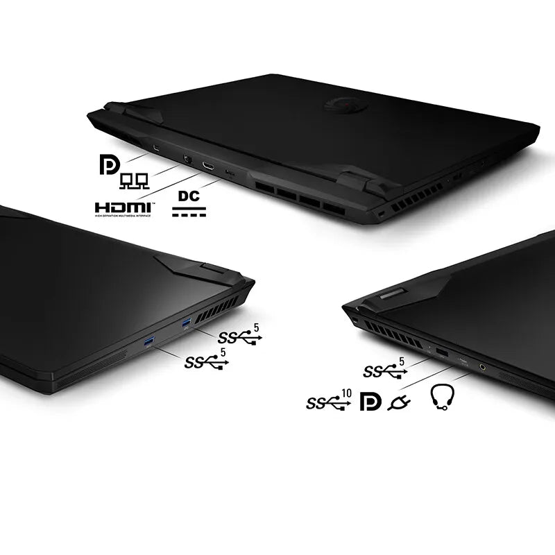 MSI Alpha 17 Gaming Laptop 17.3 Inch QHD 2.5K 240Hz IPS Screen Notebook AMD Ryzen R9-7940HX 64GB 4TB RTX4060 Gaming Computer PC
