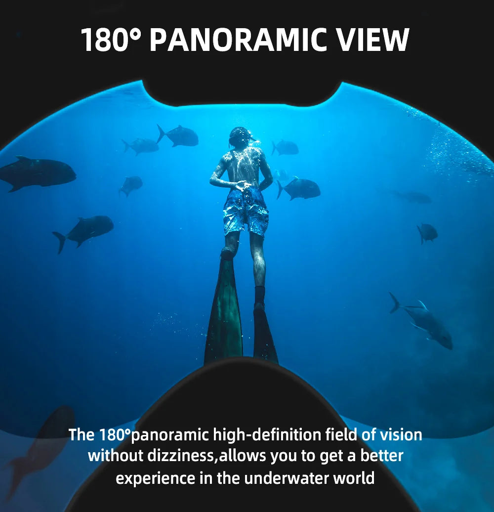 Full Face Snorkel Mask 180°Panoramic View Silicone Dry Top Snorkeling Diving Swimming Goggles With 2 Snorkels Anti-Fog Anti-Lea