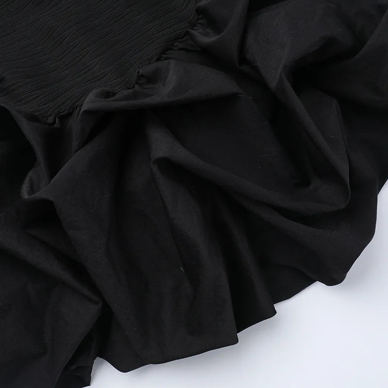 Ladies Summer Elegant Evening Dress Women Sleeveless Backless Tube Mini Dresses Birthday Party Streetwear Woman Ruched Clothes