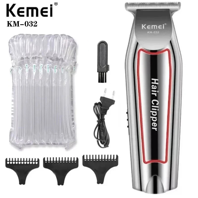 Kemei Professional Hair Trimmer Electric Beard Trimmer For Men Hair Clipper Hair Cutter Machine Haircut Grooming Kit KM-032