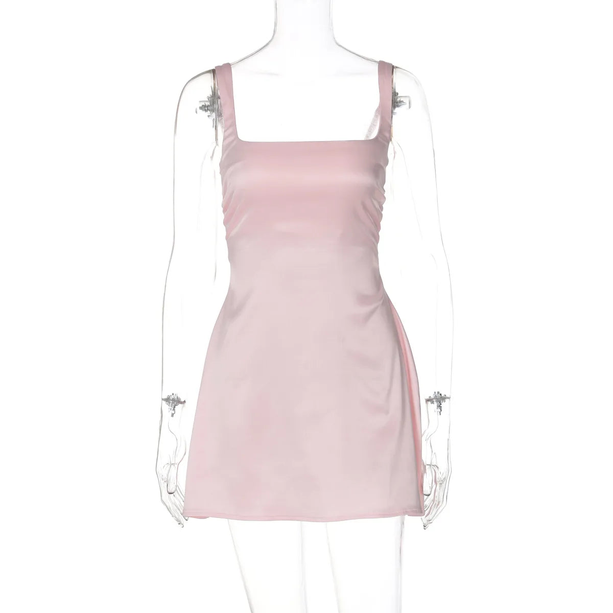 Ladies Summer Fashion Evening Party Dress Women Sleeveless Backless Bodycon Mini Dresses Woman Clothes Birthday Clubwear 2025