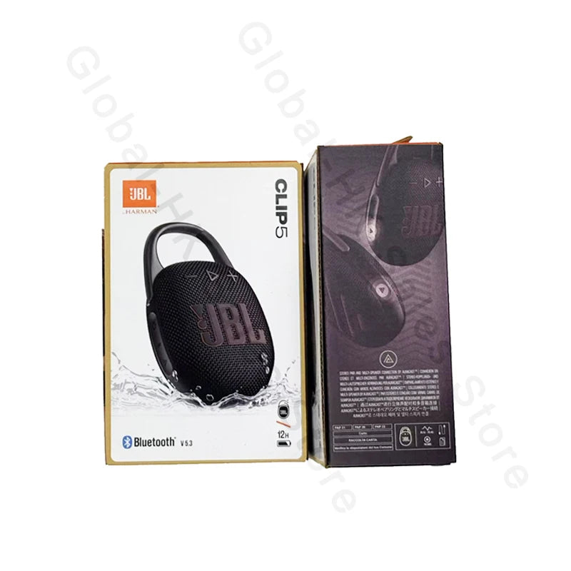 JBL Clip 5 Clip5 Ultra Portable Bluetooth Speaker Outdoor Mini Speaker Multi-Speaker Connection IP67 Waterproof 12 Hour Playtime