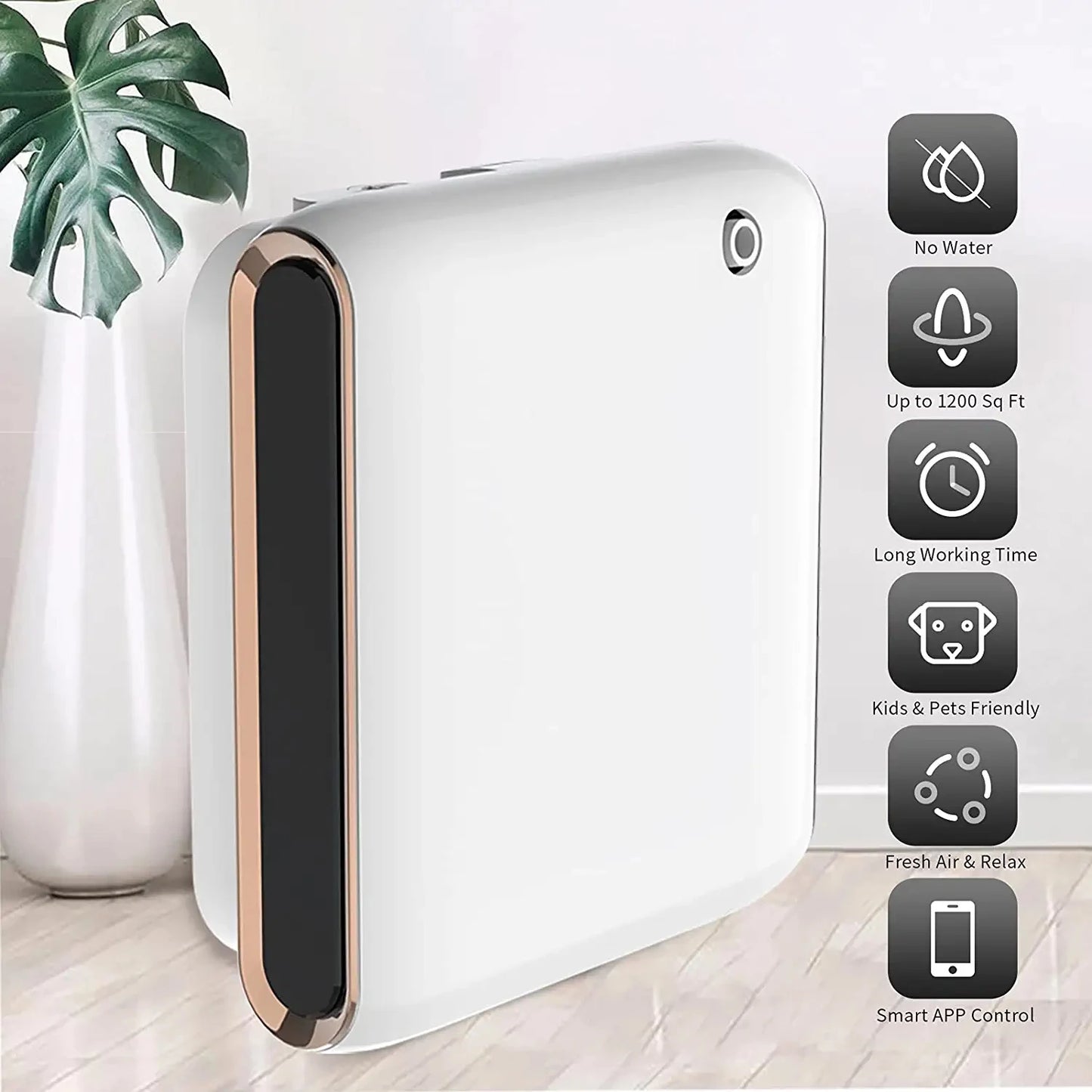 Professional Aroma Diffuser Smart Scent Air Machine Essential Oil Diffuser without Water Room Office Home Waterless Diffuser