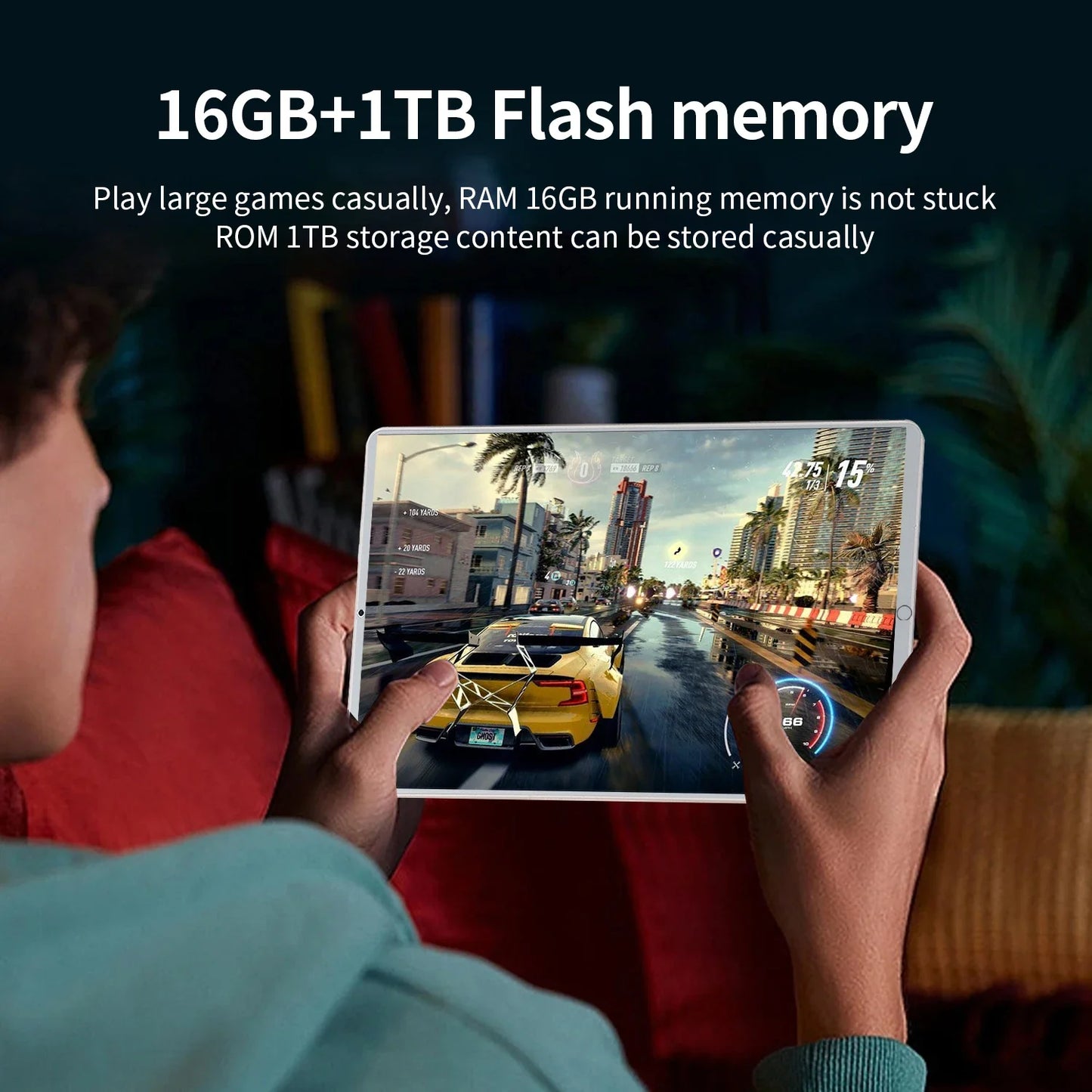 2025 New 11.6 inch Network Android 13.0 Tablet 16GB RAM 1TB ROM 16MP 32MP 10 Core 12000mAh tablet 4 5G Wifi Tablet