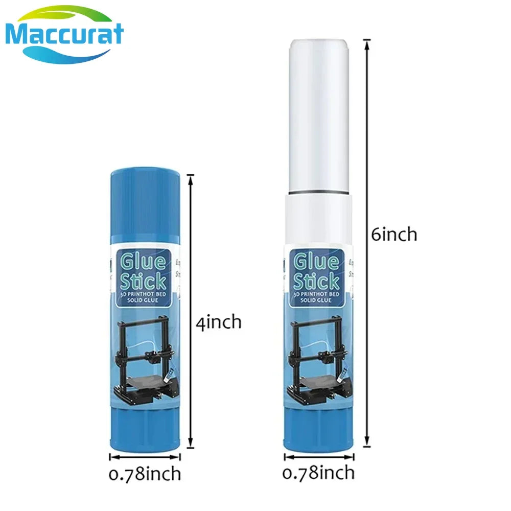 1/2/3pcs 3D Printer Glue Sticks PVP Solid Glue Sticks for Hot Bed Platform Glass Plate Easy Removing 3d printer parts