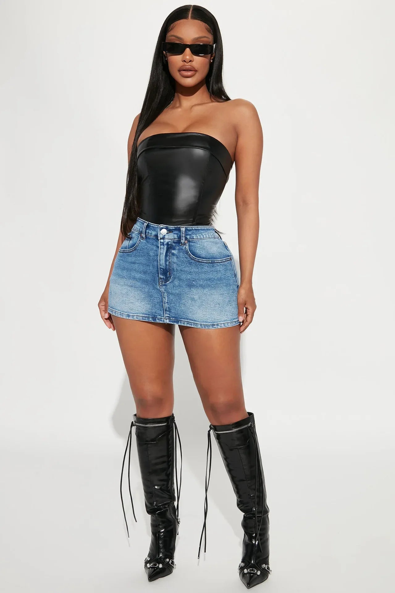 Mini Skirts Women Denim Summer 2025 Vintage Female Simple High Waist Pockets Sexy Streetwear Slim Fit Hip Wrap Short Skirt