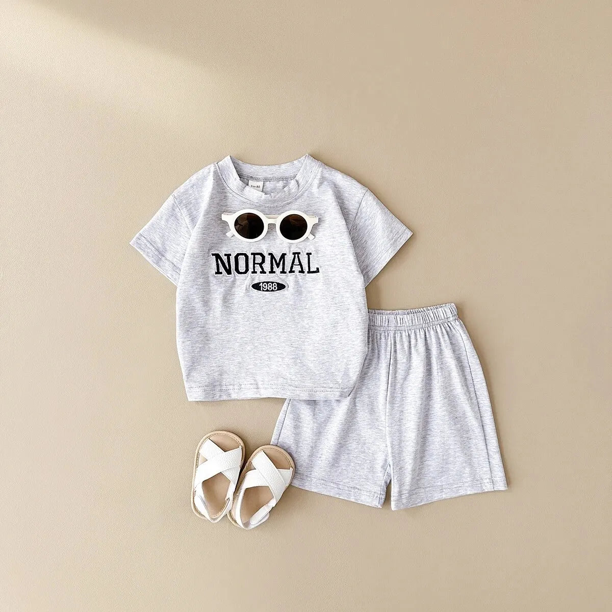 2024 2PCS Baby Clothes Infant Top Bottom Set Baby Boys Girls Casual Sports Baby Outfit Set Newborn Baby Clothes