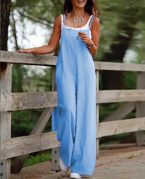 Oversized S-5XL Women Loose Overalls