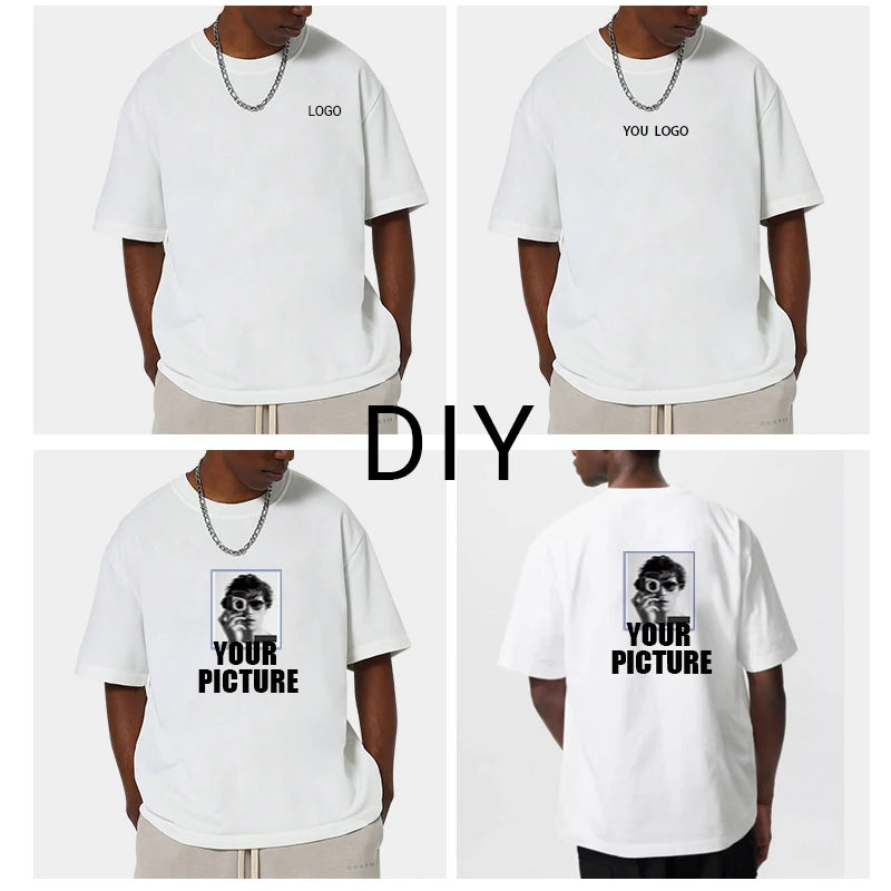 Men's Cotton T-shirt P-Pauls S-Smiths Short Sleeve Tee Graphic T Shirts Y2k Clothing Summer Tops Streetwear New in Tops