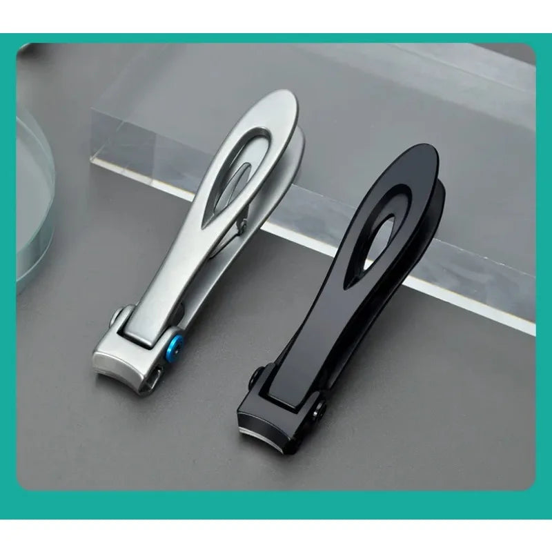 Professional Nail Cutter Stainless Steel Nail Clippers Toenail Fingernail Manicure Trimmer Toenail Clippers for Thick Nails