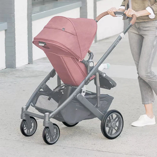 Stroller Wheel Tire For Uppababy Cruz V2 Pushchair Front Or Back Wheel PU Tubeless Tyre Cover Baby Buggy Replace Accessories