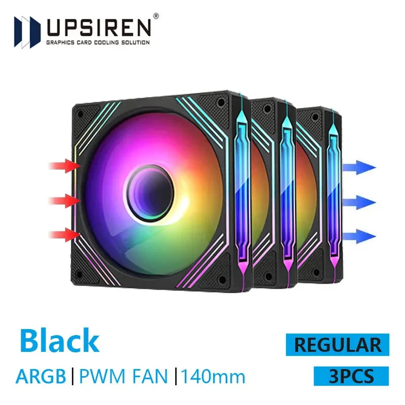 UPSIREN PF-14 Prism 4PRO chassis fan 14cm ARGB high-performance cooling fan radiator