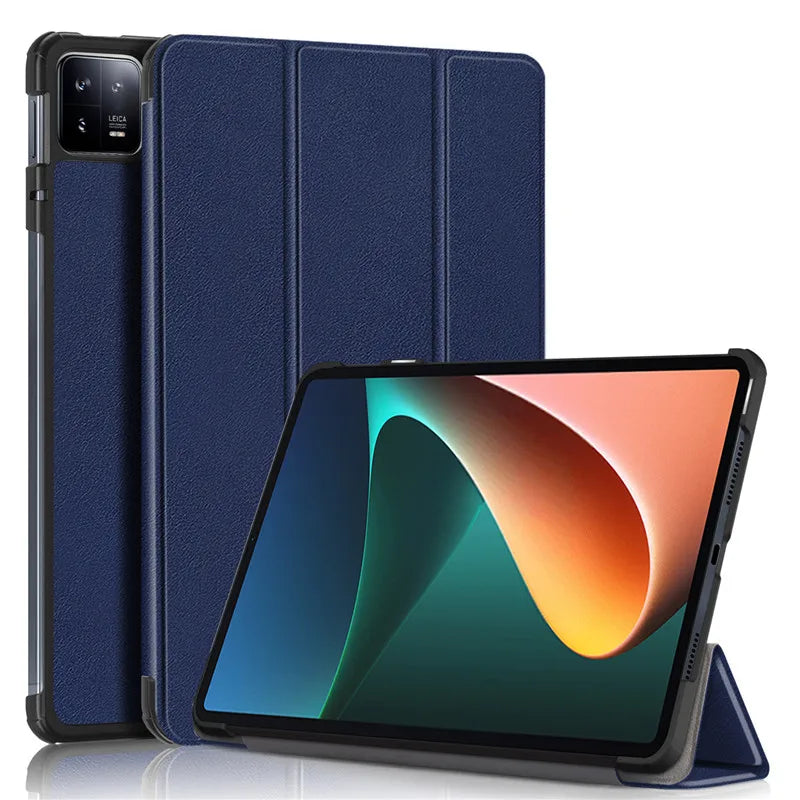 For xiaomi pad 6 case 2023 Folding PU Leather Smart Cover For Xiaomi Mi Pad 6 Tablet For Xiaomi Pad 6 Pro 11inch With Auto Wake