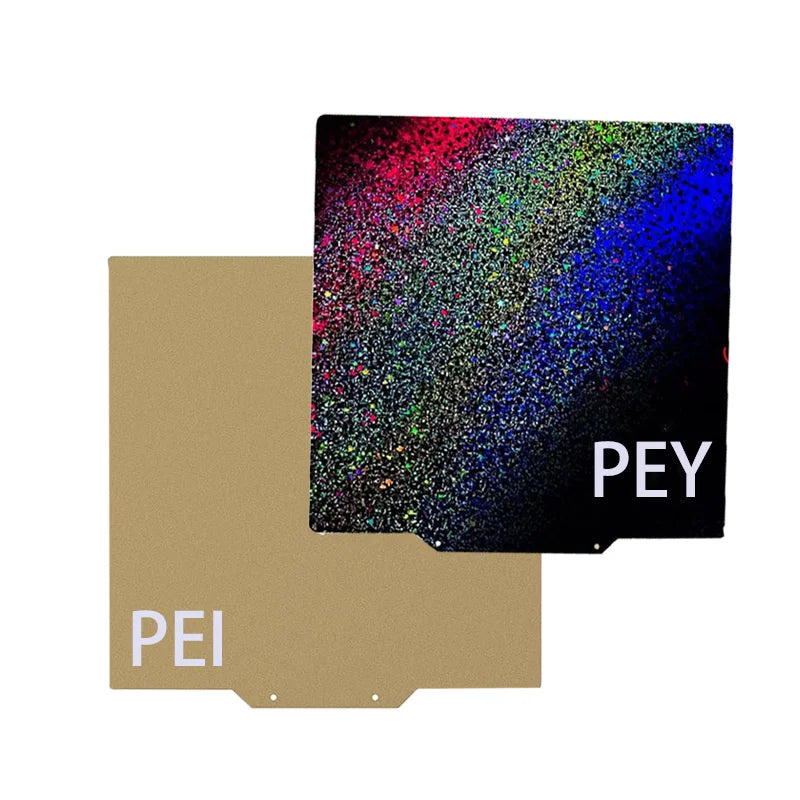 ENERGETIC Upgrade Creality Sermoon D1 PEI Build Plate 295x275mm Textured PEI and Smooth PEO Spring Steel Sheet Flexible Heat Bed