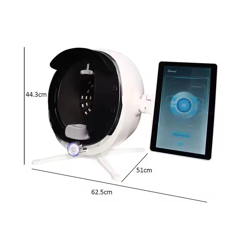 2025 Professional 3D Magic Mirror Skin Analyzer: Advanced Monitor, Detector & Camera for Facial Machines, Perfect for Salon Skin