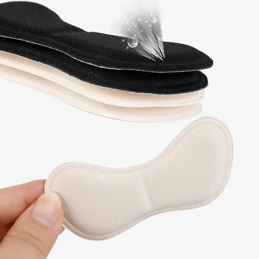 12 Pcs Heel Insoles Patch Pain Relief Anti-wear Cushion Pads Feet Care Heel Protector Adhesive Back Sticker Shoes Insert Insole