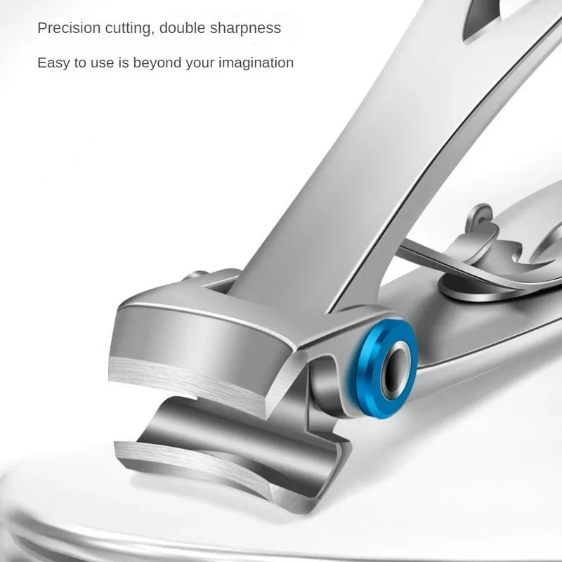 Professional Nail Cutter Stainless Steel Nail Clippers Toenail Fingernail Manicure Trimmer Toenail Clippers for Thick Nails